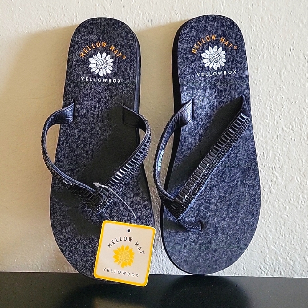 Brand New Yellow Box Flip Flop